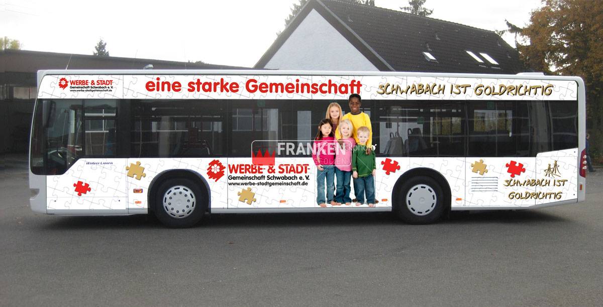 Linenbus Beklebung 