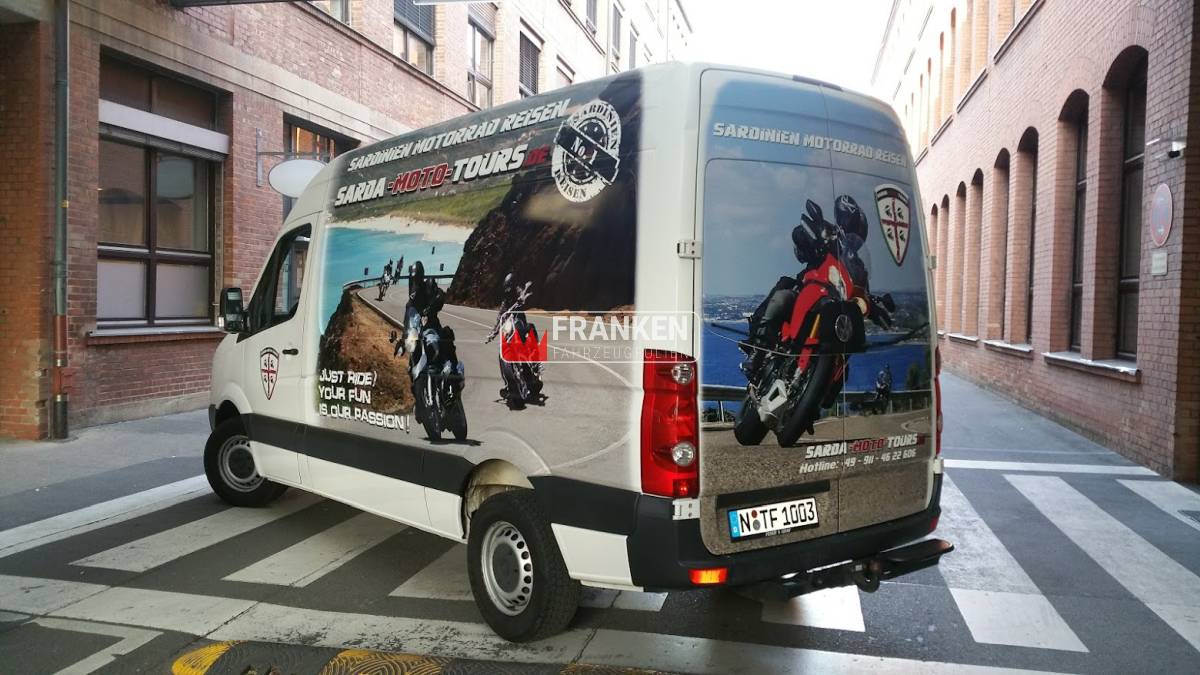 Firmenfahrzeug, Transporter Beschriftung